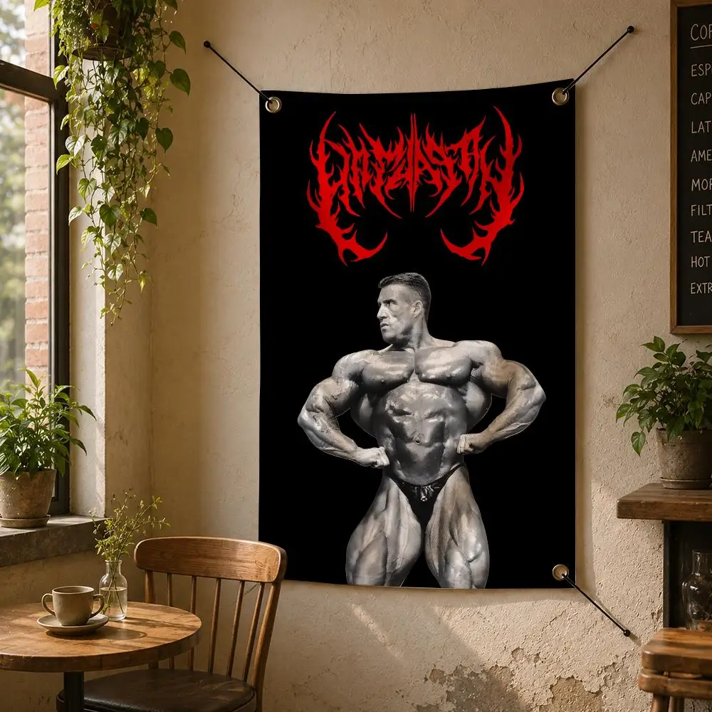 Bodybuilding D-Dorian Yates Flags Flag Banner Wall Hanging for Bedroom Dorm Room Home Bar Party Indoor Outdoor Wall Decor