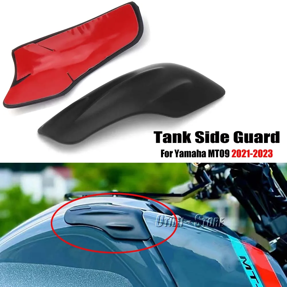 New Fuel Tank Side Sticker Anti-friction Protection Decal Motorcycle For Yamaha MT09 mt09 MT 09 MT-09 2021 2022 2023