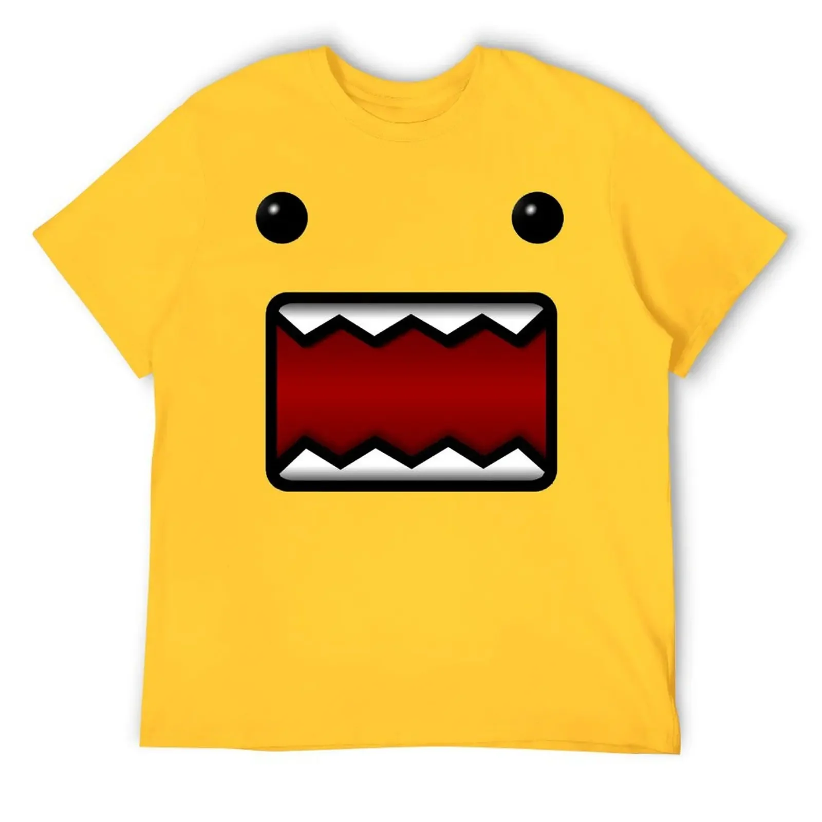 Novelty Aactivity Competition Eur Size Domo Kun DJ 1 T-shirt Harajuku Move Humor Graphic Tshirt harajuku men clothing