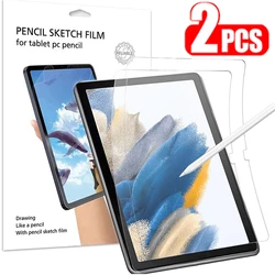 Paper Texture Film Feel for Samsung Galaxy Tab A8 A7 Lite A9 Plus S6 Lite S7 FE S8 S9 Plus A 10.1 10.5 9.7 Screen Protector