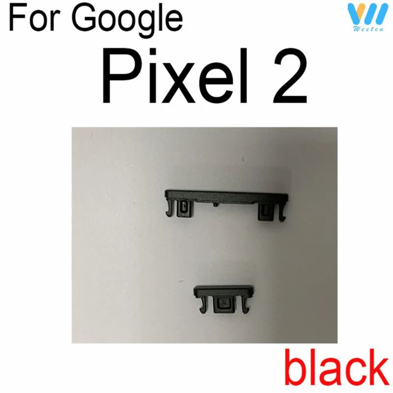 Power Volume Buttons For Google Pixel 2 2XL ON OFF Power Volume Side Switch Keys Up Down Button Replacement Repair Parts 1 Set