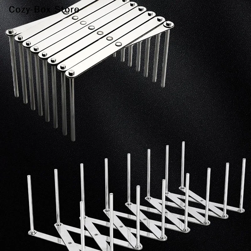 스테인리스 스틸 접시 냄비 뚜껑 홀더 선반 접이식 냄비 - Kitchen Gadgets Rack Storage 리뷰 및 가격