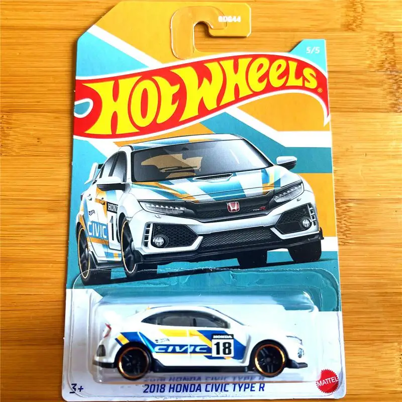 [In stock] HOT WHEELS Original CAR CULTURE Alloy Pressed Car Model Collectible Ornament HONDA CIVIC EG Finished Goods Model Toy