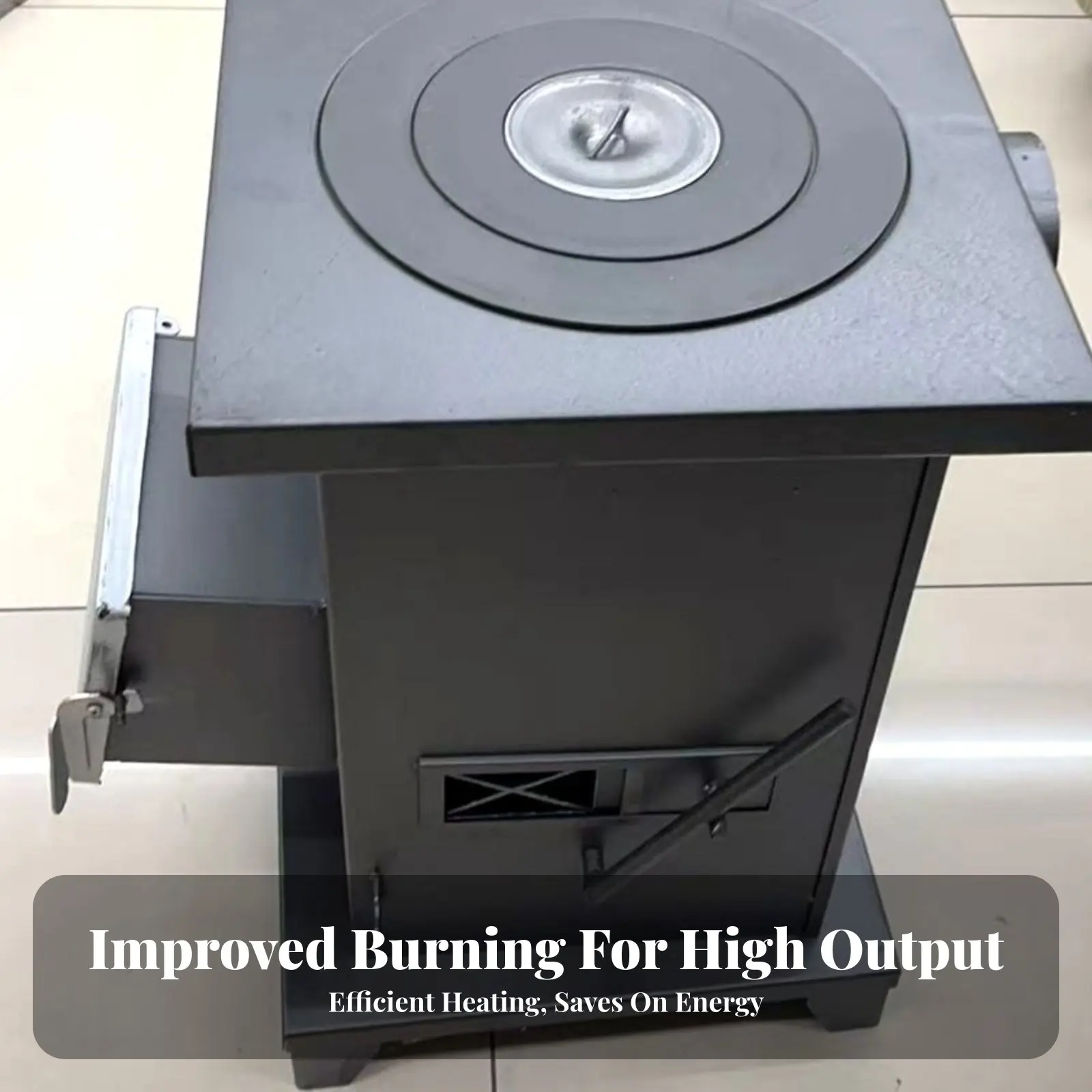 

Газификационная отопительная печь, бездымное четырехступенчатое сжигание, чугунная, совместима с дровами, для использования в сельских домах