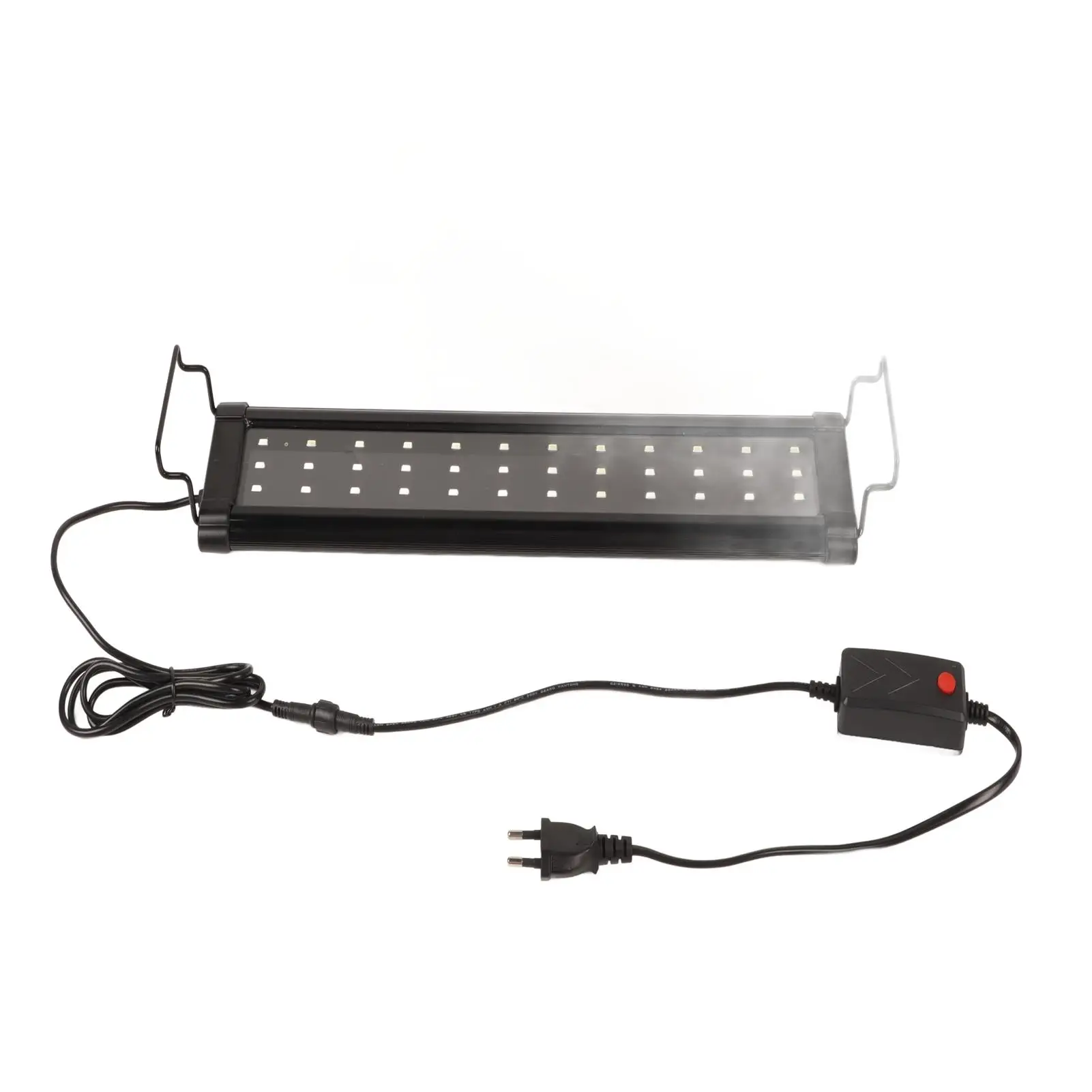 Adjustable Full Spectrum Aquarium Light with 3 Modes & Extendable Bracket for freshwater Fish Tanks - EU Plug 100-240V