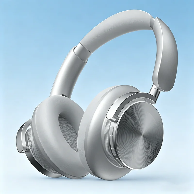 

Наушники с активным шумоподавлением ANC, Bluetooth 5.4, HiFi стерео, 75 часов работы, складные беспроводные наушники