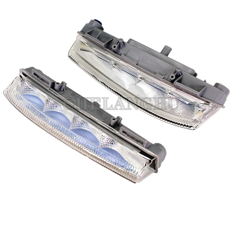 For Mercedes Benz W166 ML-Class ML350 ML500 X204 GLK350 GLK250 2012 2013 2014 2015 LED DRL Daytime Running Light