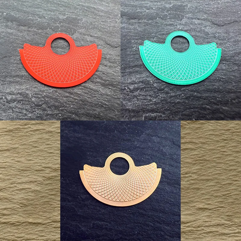 

NH35 Movement Automatic Hammer Metal Guard Rotor Patch Fit NH34 NH36 NH70 4R35 4R36 6R 7S Movement with UP Stickers Watch parts