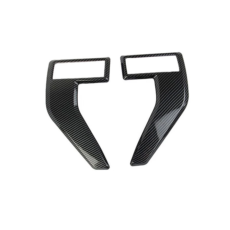 

2 шт., боковое вентиляционное отверстие в стиле углеродного волокна, значок эмблемы, накладка для Ford F-150, автомобильный аксессуар