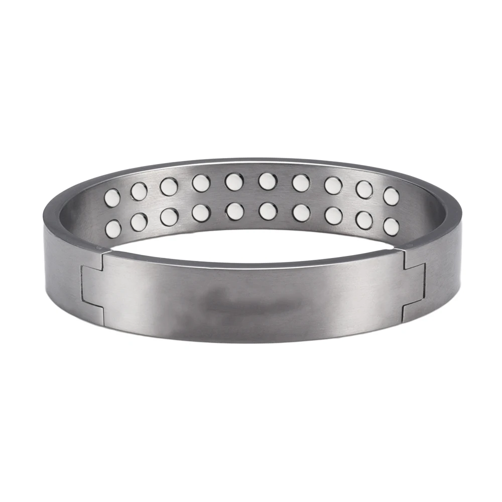 Stainless Steel Bracelet for Women Men Arthritis & Joint Magnetic Bracelet for Women Bangle with 3500 Gauss Magnets Jewelry Gift