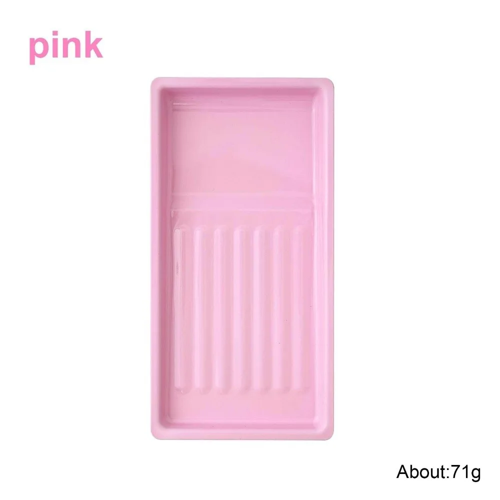 Stainless Steel Storage Tray Multifunctional Tool Display Design Cosmetic Plate Multi-Color Disinfection Dish For Nail Salon