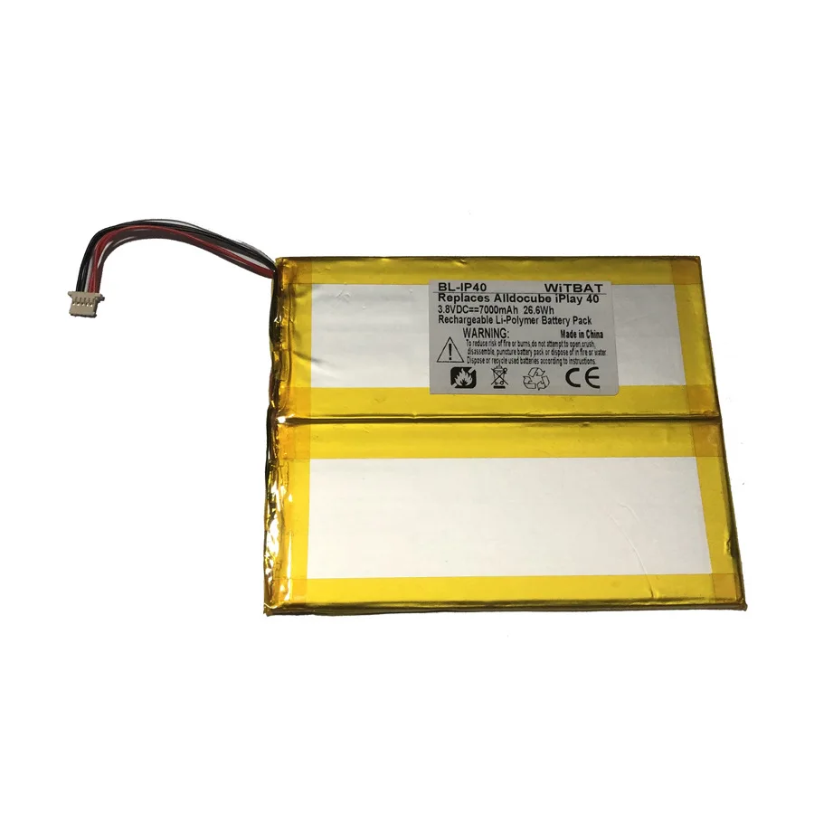 Compatible with Alldocube iPlay 40 tablet battery T1020 3.8V 7000mAh