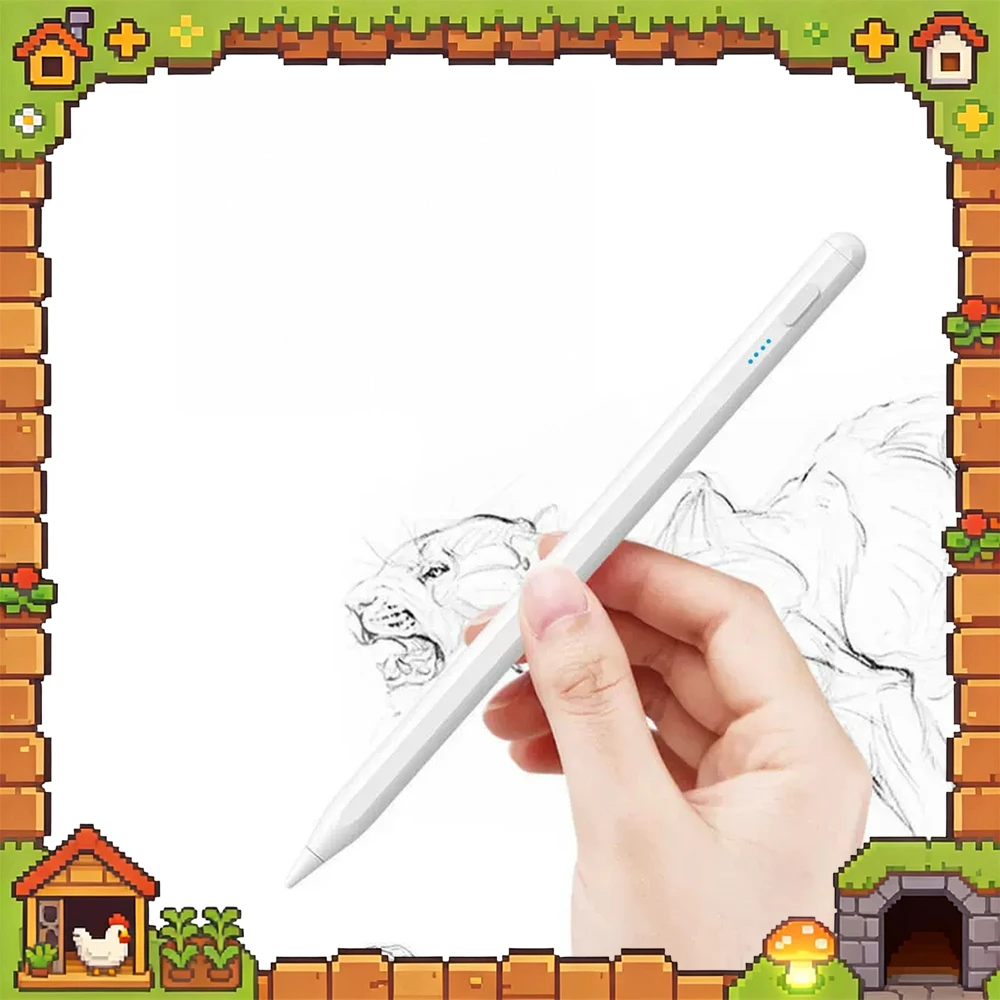 K313 Stylus Pen for Huawei Tablets and Phones USB-C Charging Alloy Body LED Indicators for Handwriting Drawing