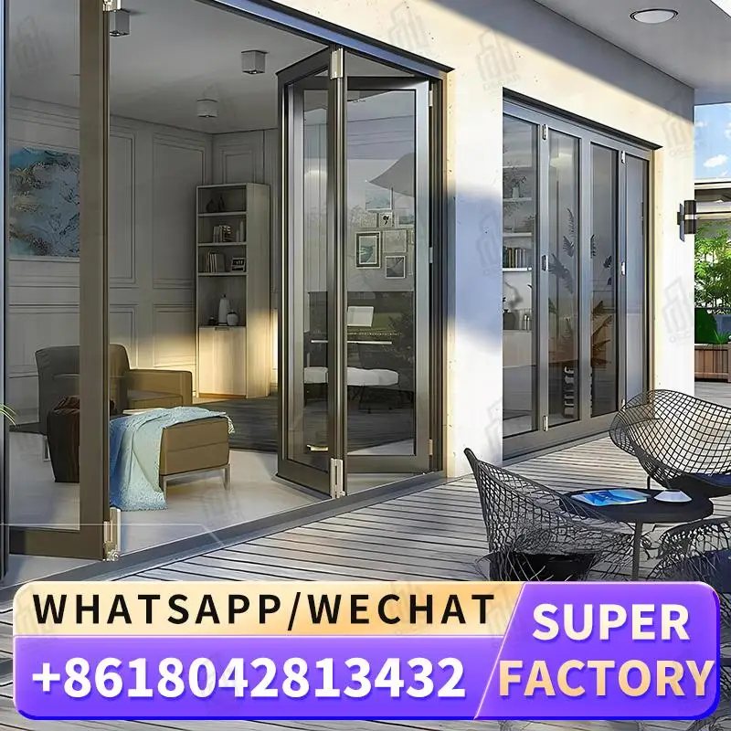 

Customizable High performance Windows Foldable Door Ideal for European Commercial Spaces Factory Direct Supply