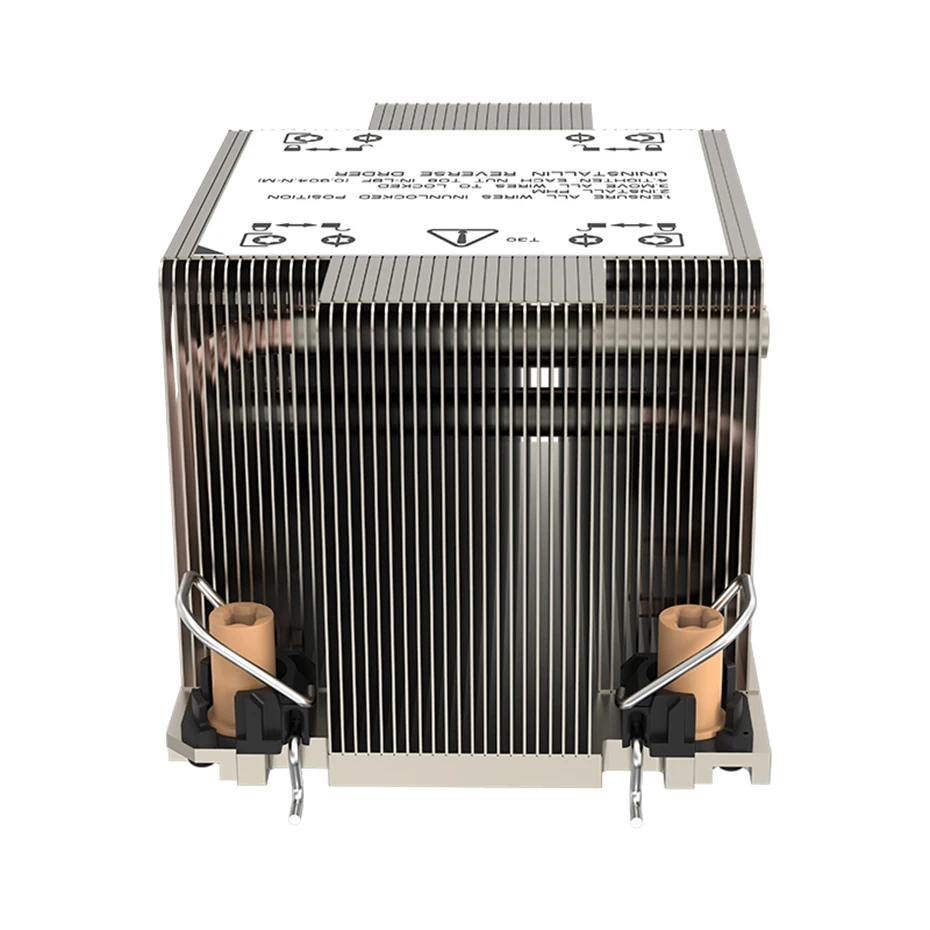 Imagem -03 - Coolserver 2u-m81 Tubo de Calor Cpu Servidor Radiador Computador Desktop Cooler C621a Chip Refrigeração Passiva para Intel Lga 4189 4677