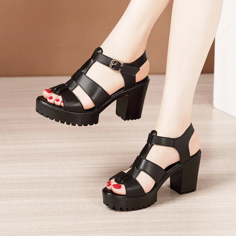 32-43 Ladies Elegant Summer Shoes For Women Beach Wedge High Heel Sexy Platform Sandal Woman New 2022 High Quality Female Shoes