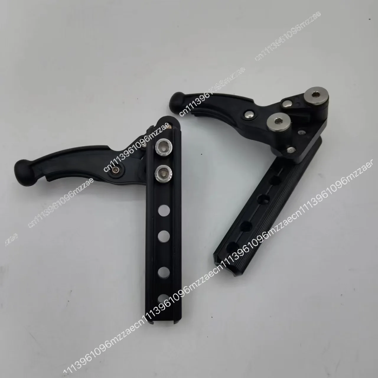 Universal Sports Wheelchair Aluminum Alloy Scissor Brake Wheelchair Accessories Pipe Clip Installation