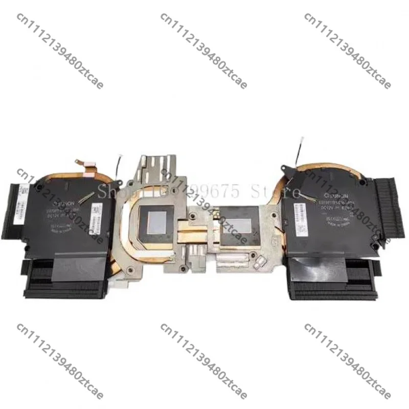 GPU CPU Heatsink N44774-001, Compatible with HP OMEN 16-wf1032TX RTX4080,Laptop Internal Cooling Heatsink Replacement Spare Part