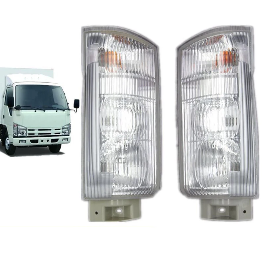 

1Pc Side Corner Light Turn Signal Light Marker Driving Lamp For Isuzu 100P Truck /Qingling truck 100P Car Accessories