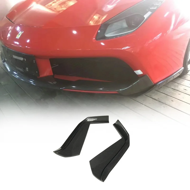 

Для Ferrari 488 GTB N тип передний угловой разветвитель, передняя аэродинамическая накладка, внешний компонент обновления