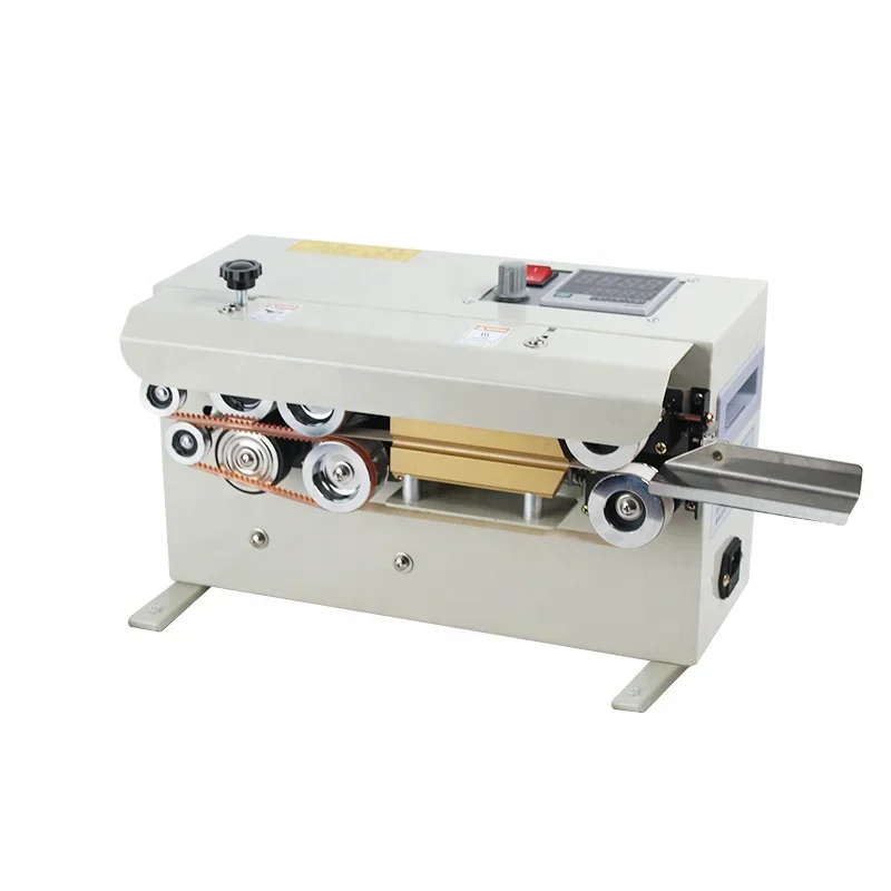 FR-550 Automatic horizontal plastic film bags heat sealing machine continuous band sealer machine without conveyor smaller type