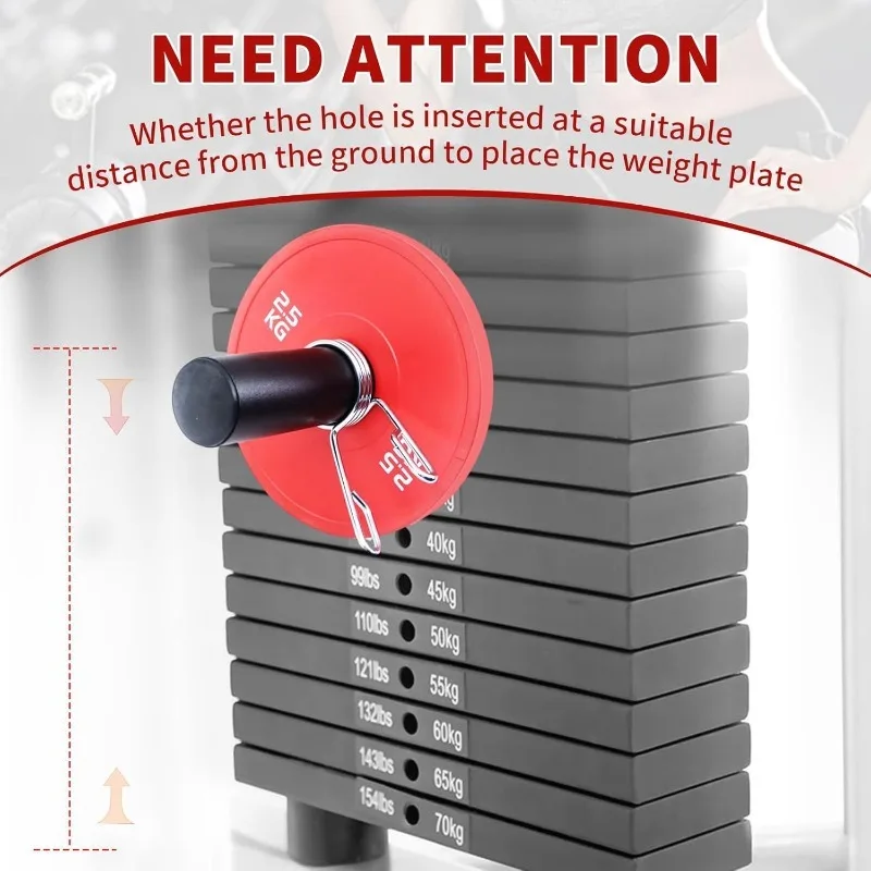 Fitness Pin Carbon Steel Construction Spring Lock Weight Stack Pin Carbon Steel Texture Suitable for Gym Equipment