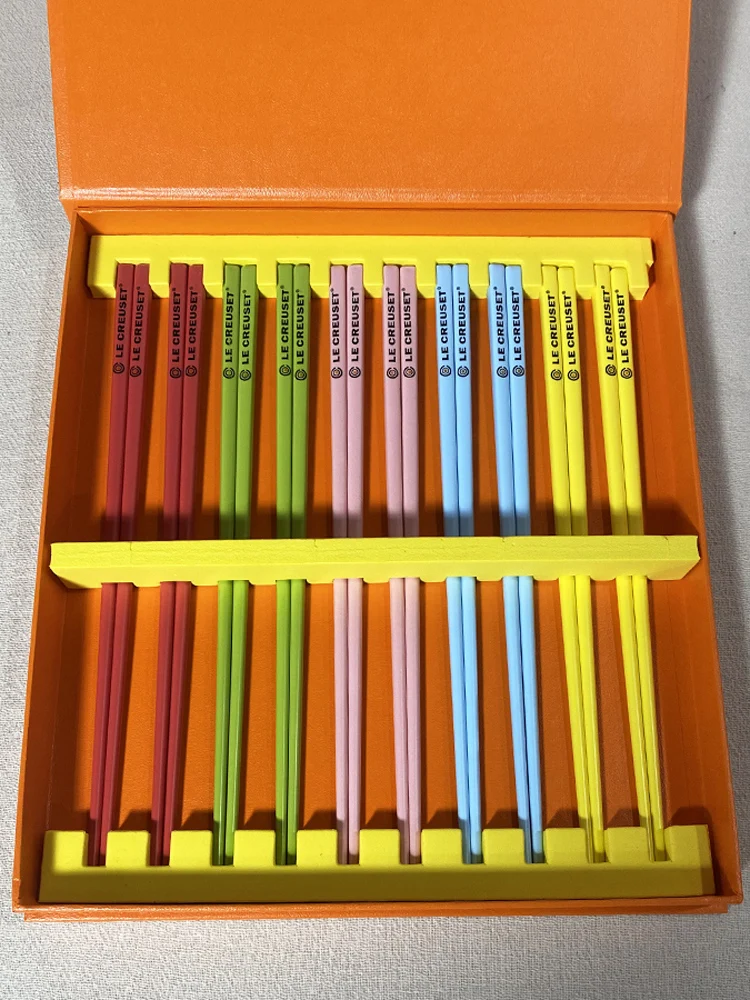 

Cool Color Le Creuset Porcelain Chinese Sle Chopstis Spoon Set Stirring Spoon Soup Spoon Gift Box Home Use Soup Spoon