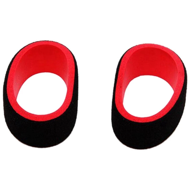 2PCS RC Cars Transmitter Steering Wheel Foam Grip Hand Wheel Sponge for TRAXXAS Futaba 3Pv FS GT2