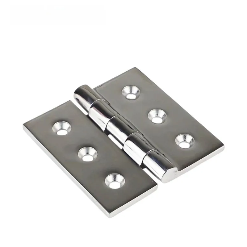 Suitable For Boat Cabinet Hinge, 304/316 Stainless Steel Heavy Duty Butt Hinge, Marine Equipment Flip Panel Fitting
