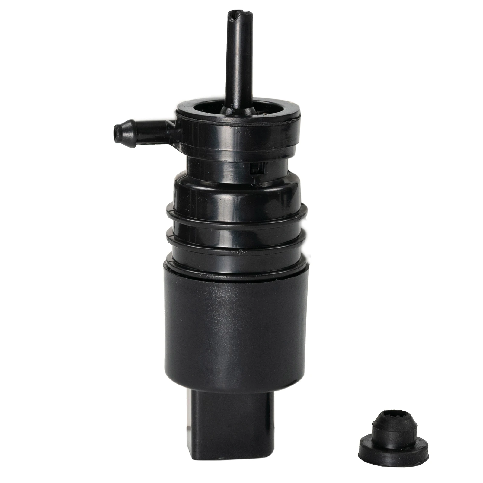 Erick\'s Wiper Front Windshield Windscreen Wiper Washer Pump Motor with Grommet For BMW E60 E61 E65 E66 E82 E90 E88 E91 E92