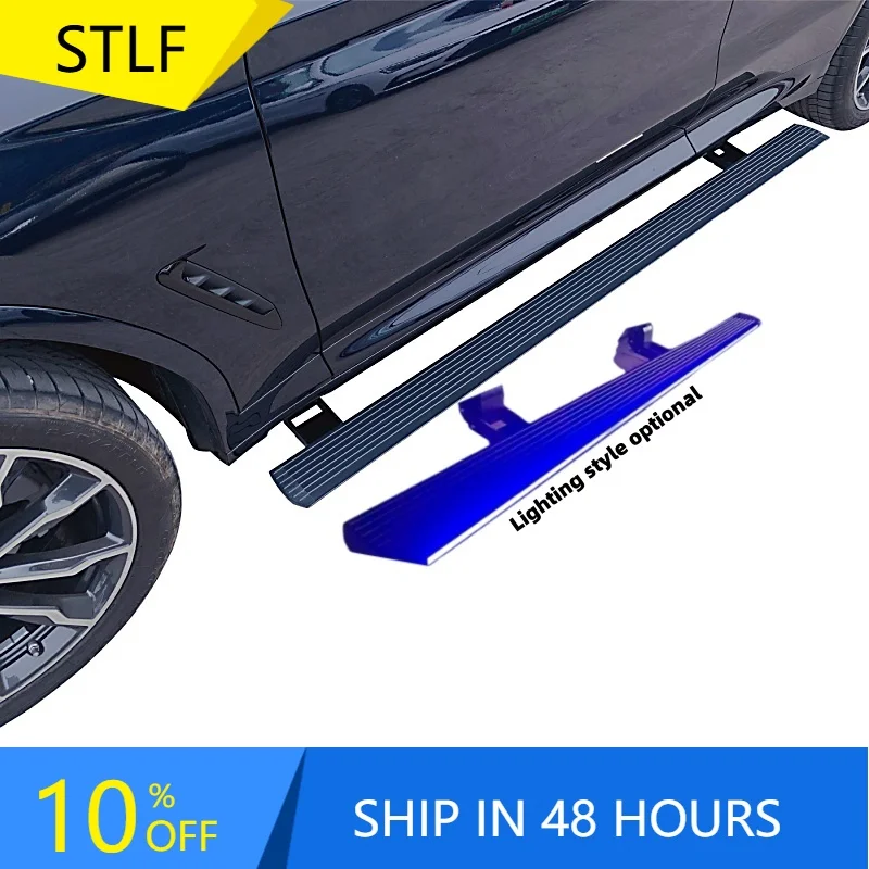 

STLFPower Automatic Retractable Running Board No-Drill Plug-N-Play for 2010-now Volkswagens Touareg Aluminum Alloy