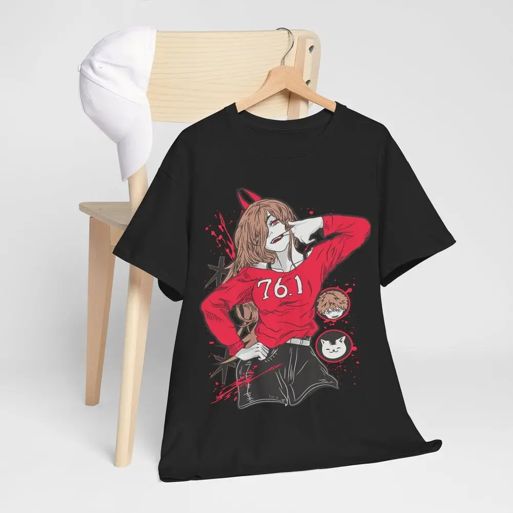 Chainsaw Man T-Shirt Devil Anime Japanese Manga Chainsaw Man Denji Power Shirt