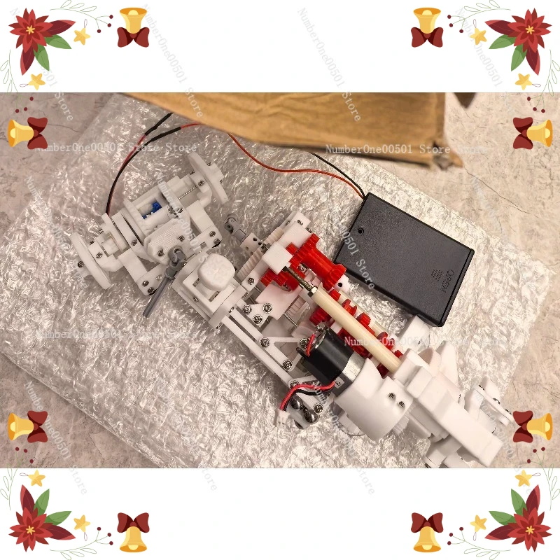 

Car 5-speed manual transmission dynamic model with reverse gear selector 3D printed model