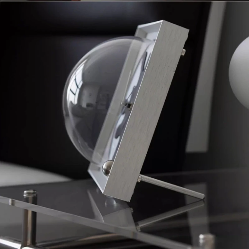 

New Arrival Artistic Wall Clock High-End Silent Pendulum Timepiece for Living Room Desk Clock with Quartz Movement Display Decor