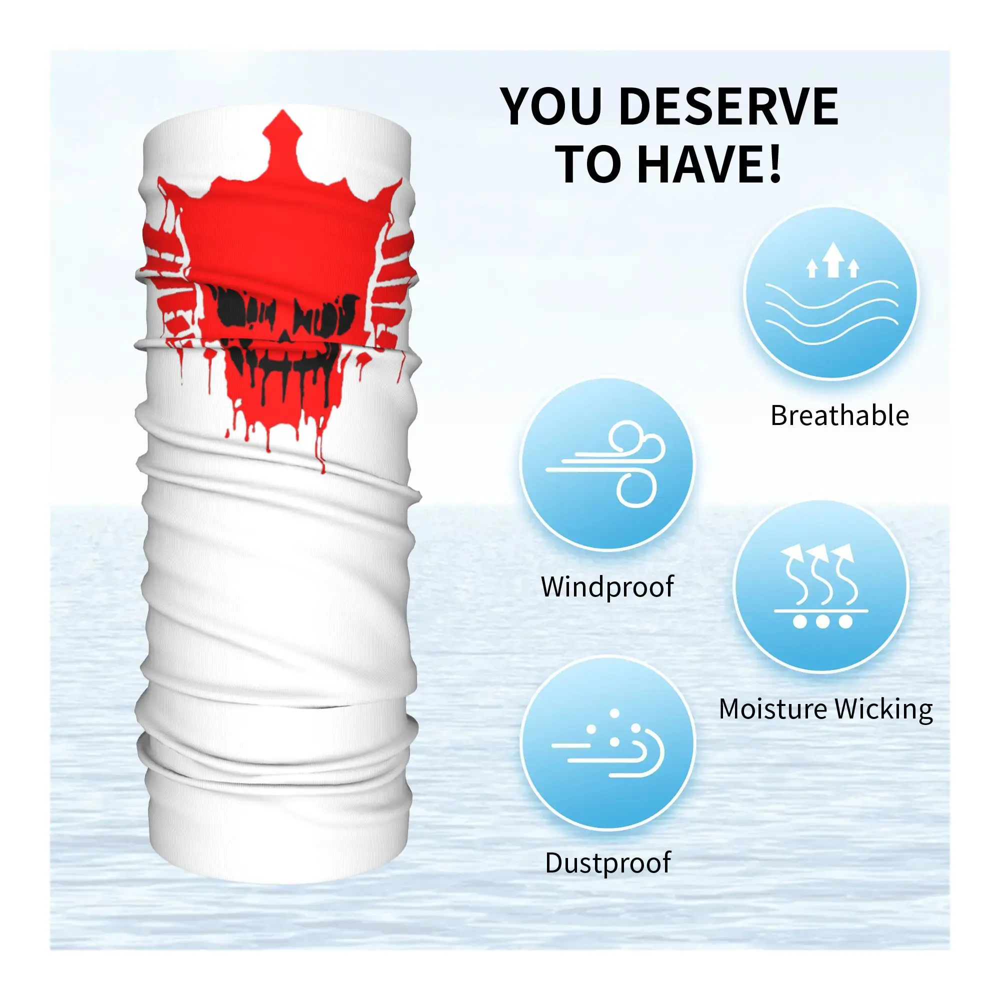 Cody rhodes mes bandana pescoço gaiter impresso envoltório máscara cachecol multifuncional bandana esportes ao ar livre unisex adulto inverno