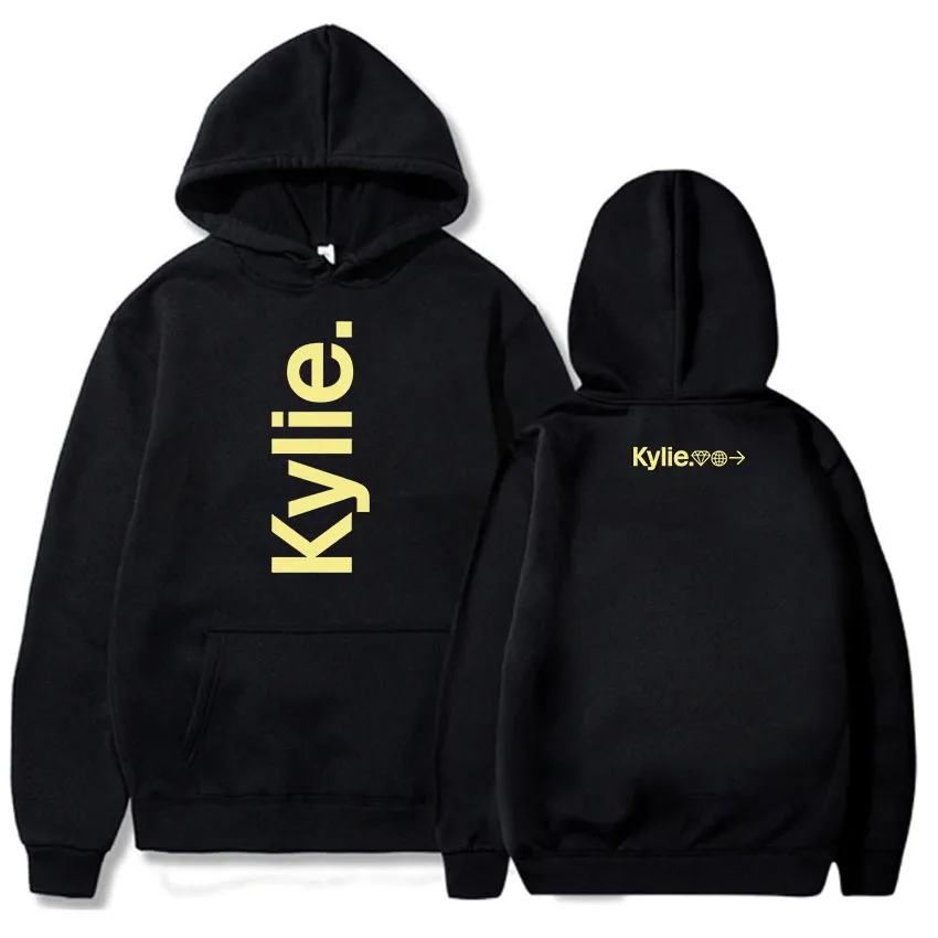 

Y2K Harajuku 2025 Толстовка Kylie Minogue Singer с принтом Толстовка Женская одежда Мужская одежда Свободный осенний флисовый джемпер с капюшоном