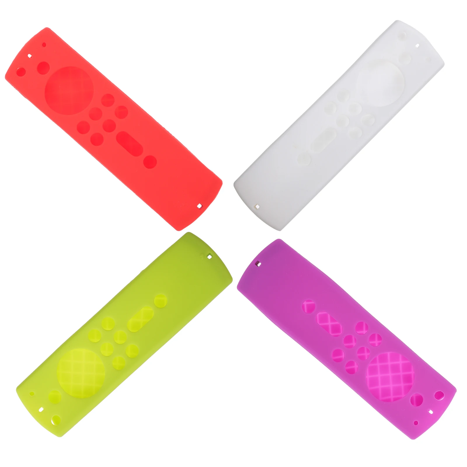 

4pcs Remote Control Case Shockproof Cover for Stick 4K 5 9 Inch Silicone Protective Shell Anti Dirt Non Fading