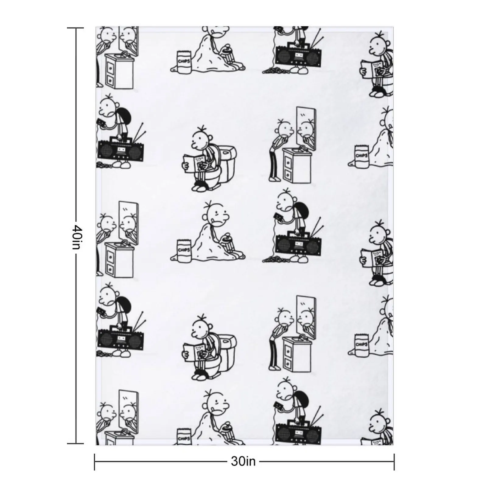 Wimpy Kid 4 states of Greg Heffley Throw Blanket Summer Beddings Decorative Sofa Decorative Sofas Bed Blankets