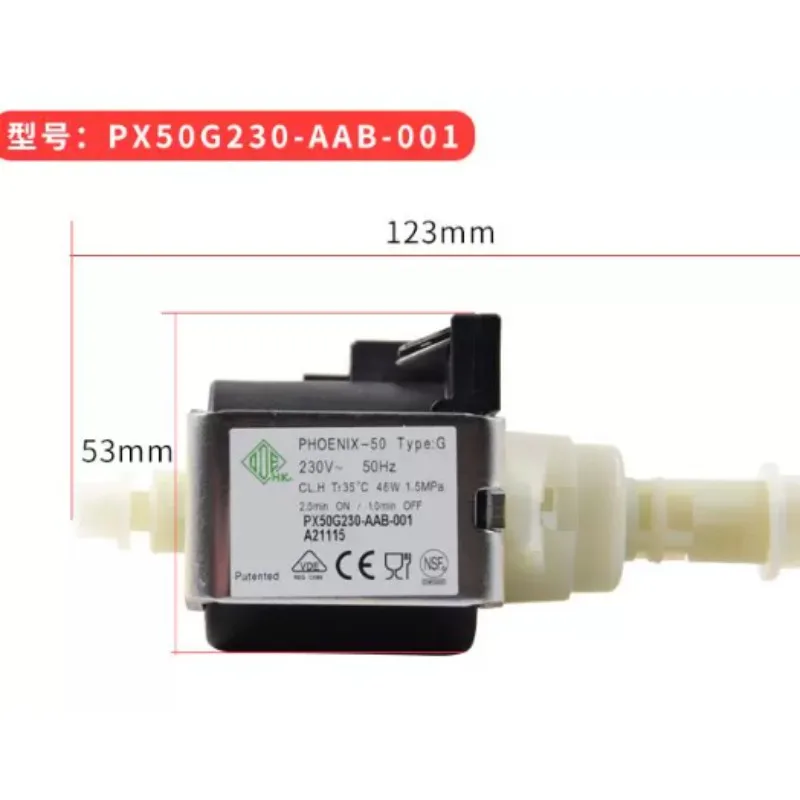 For Italian Mold Temperature Machine P500-U 53W PX50G230-AAB-001 Series Miniature Booster Pump for Mold Temperature Machine