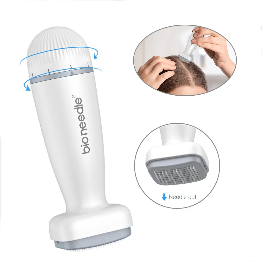 

Derma Stamp 120 Pin Needles Microneedle Adjust Needle for Hair Regrowth Face Skin Care Derma Roller Beauty Device Derma Pen