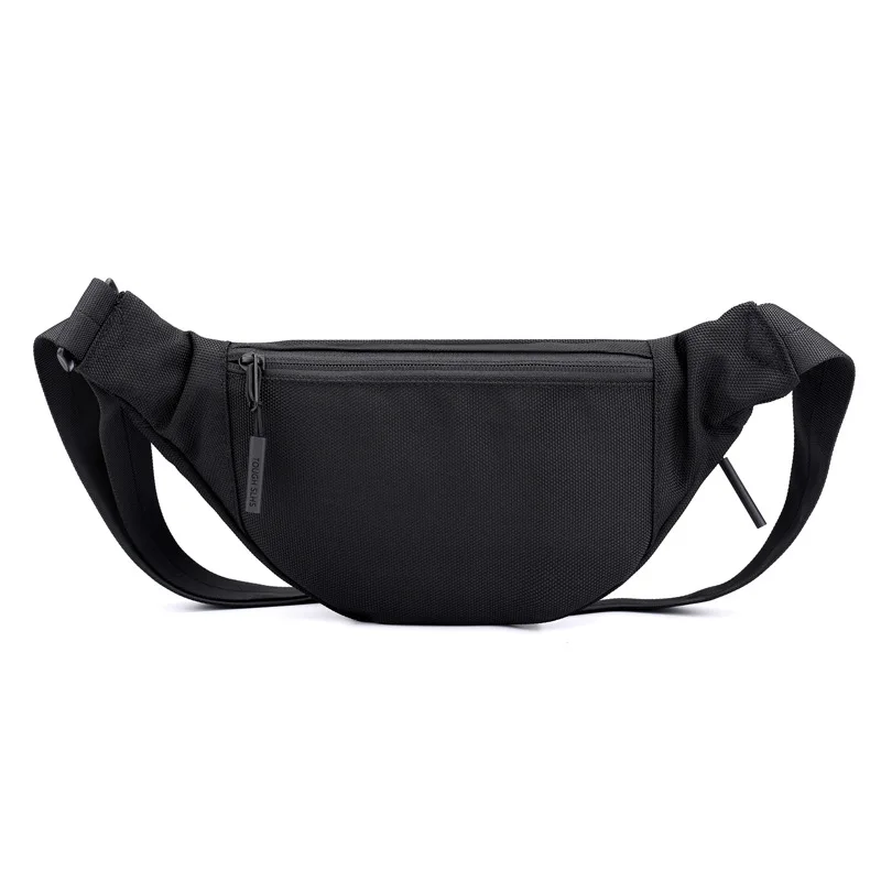 HVTIL Men Women Solid Chest Bag Fashion Versatile Antitheft Mobile Phone Sling Shoulder Bag Outdoor Sports Fanny Pack Waterproof