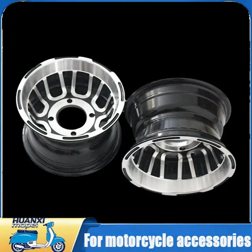 8 Inch Aluminum Alloy Front Rear Wheel Hub Lightweight Corrosion Resistant Rim Fit ATV Quad Bike Go Kart Beach Buggy Golf Cart Off Road Replacement Parts - view 7