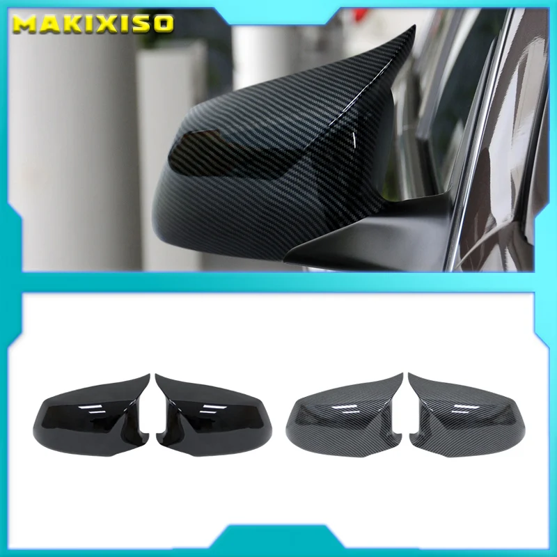 

Rearview Mirror Cap Wing Side Mirror Covers Car Accessories Fit For BMW 5 Series F10 F11 F18 Pre-LCI 2010 - 2013 M Performance