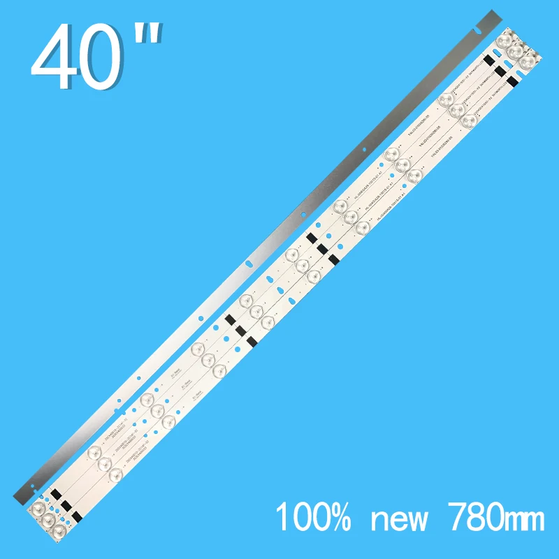 LED Backlight strip for LT-40E560 LE-4018 SKY WORTH.LCD CXD400410000-X2 Skytech St-4040 CX400DLEDM HL-00400A28-1001S-01