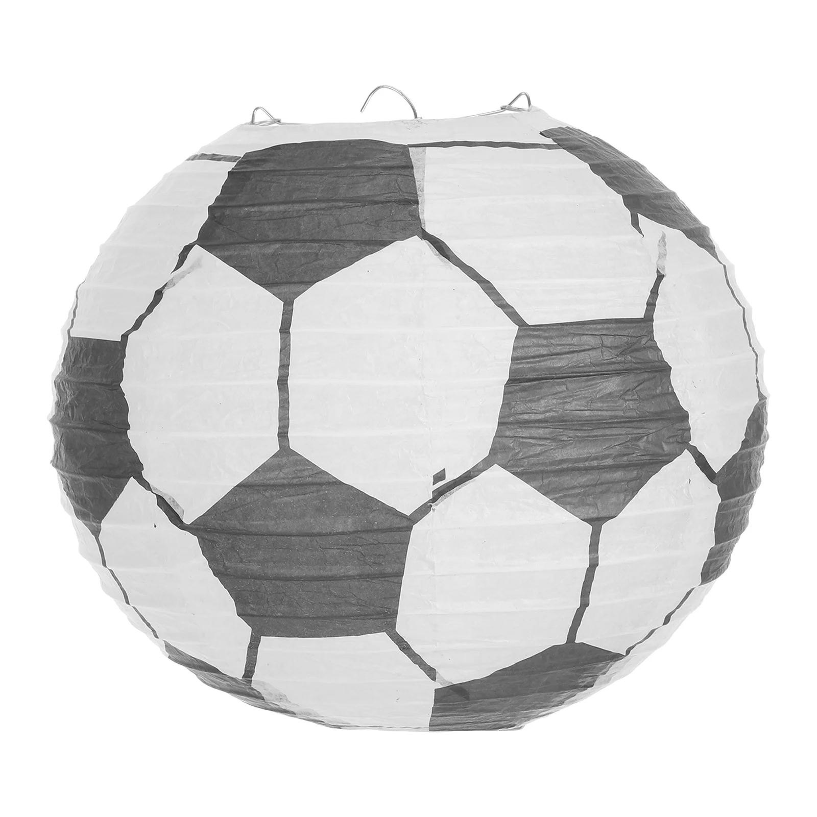 10 Handmade Paper Lanterns Soccer Theme Safe Non Educational Craft Supplies Kids Room Kindergarten Classroom Hanging