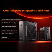 AOOSTAR GOD X R9 6900HX RX6600LE 8G Mini PC DDR5 32GB 1TB 2*PCie4.0 NVMe WIFI6 BT5.2 2.5G LAN Desktop Gamer Computer