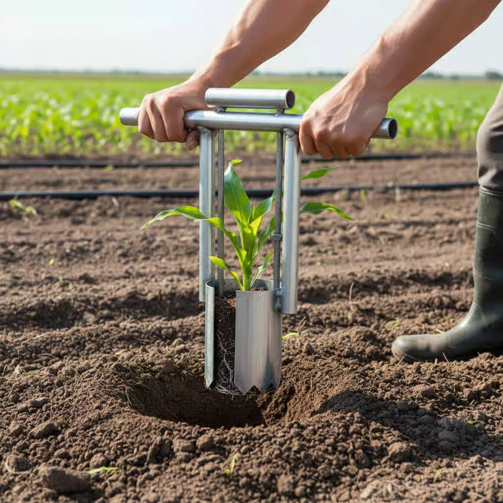 เครื่องปลูกต้นไม้แบบมือถือพร้อ - Gardening Tools Uses บทวิจารณ์และราคา