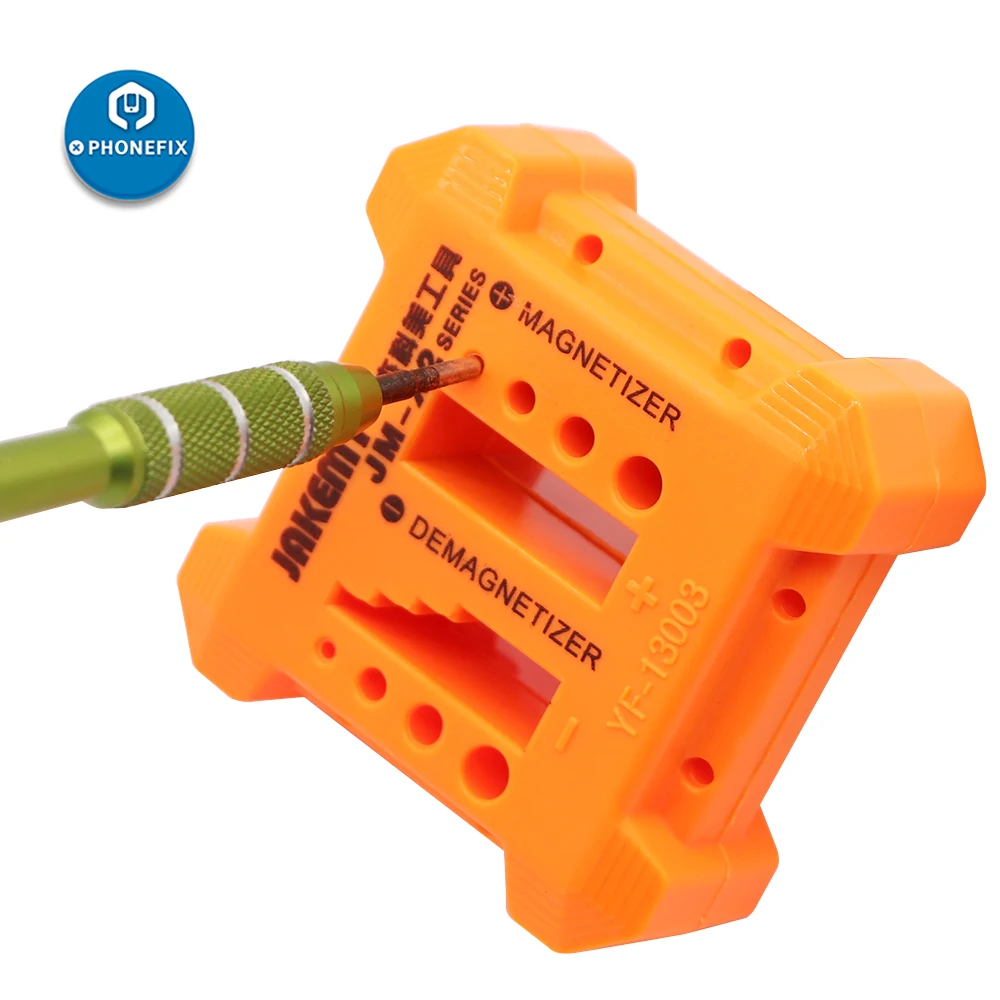 Mini Magnetizer Demagnetizer Kuat Obeng Plus Perangkat Magnetik Penggunaan Ganda Sekrup Batch Tips Cepat Magnetizer Degaussing