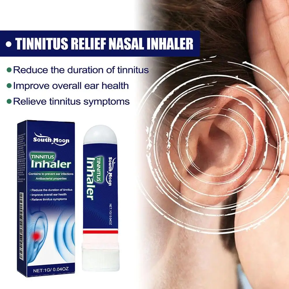 Tratamiento para aliviar el sonido del oído, inhalador para aliviar la sordera, el Tinnitus, la picazón y el dolor de oído, tratamiento auditivo duro para el cuidado de la salud