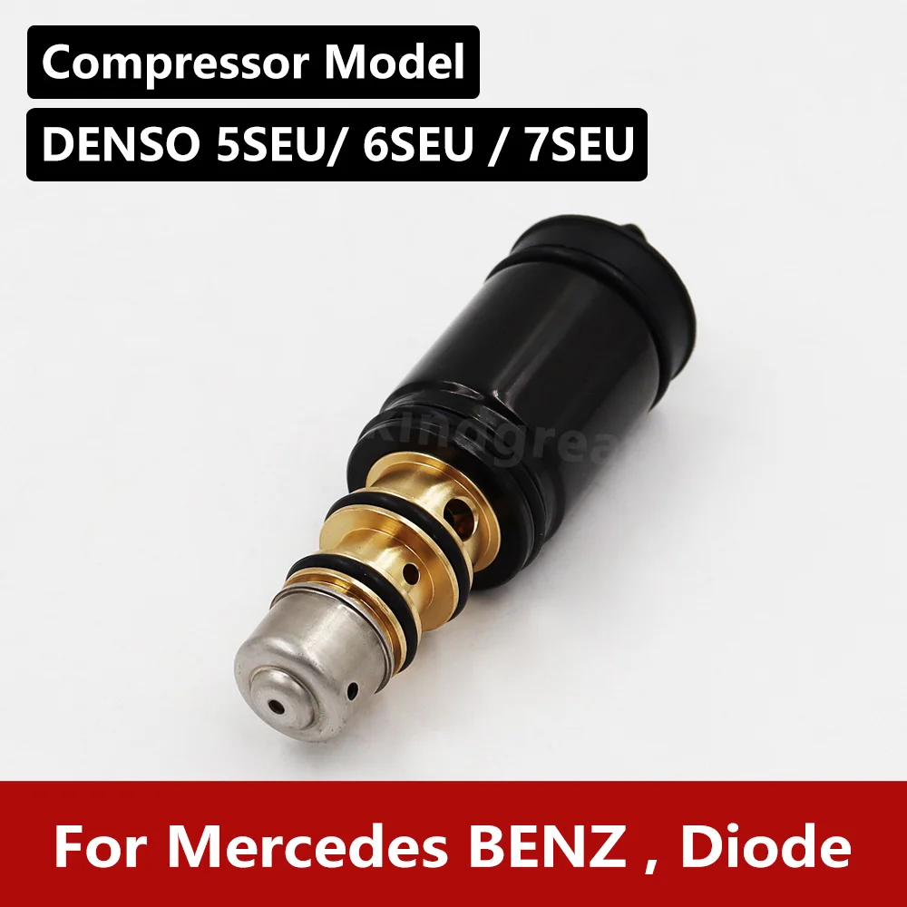 For Denso 5SEU 6SEU 7SEU AC Compressor Electronic Solenoid Control Valve for Mercedes W204 C180 C200 C260 W212 W211